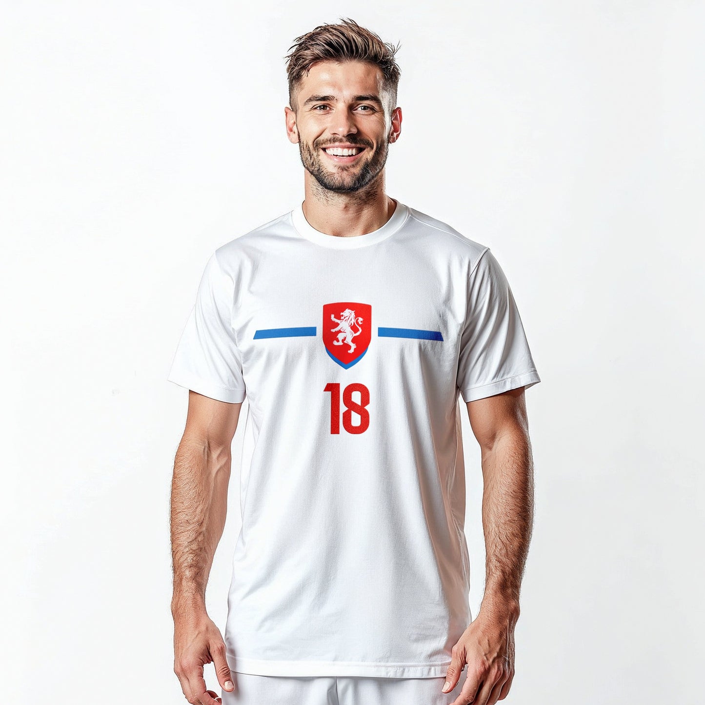Pánské reprezentační tričko Česka s vlastním jménem