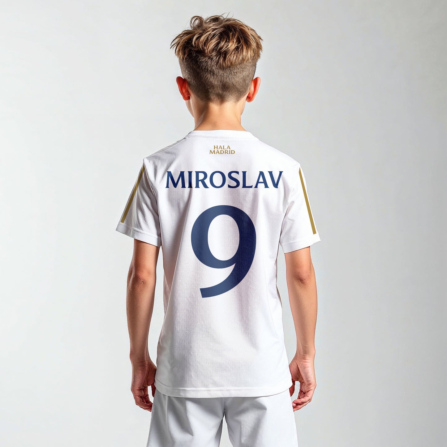 Fotbalový dres Real Madrid pro děti s vlastním jménem a číslem